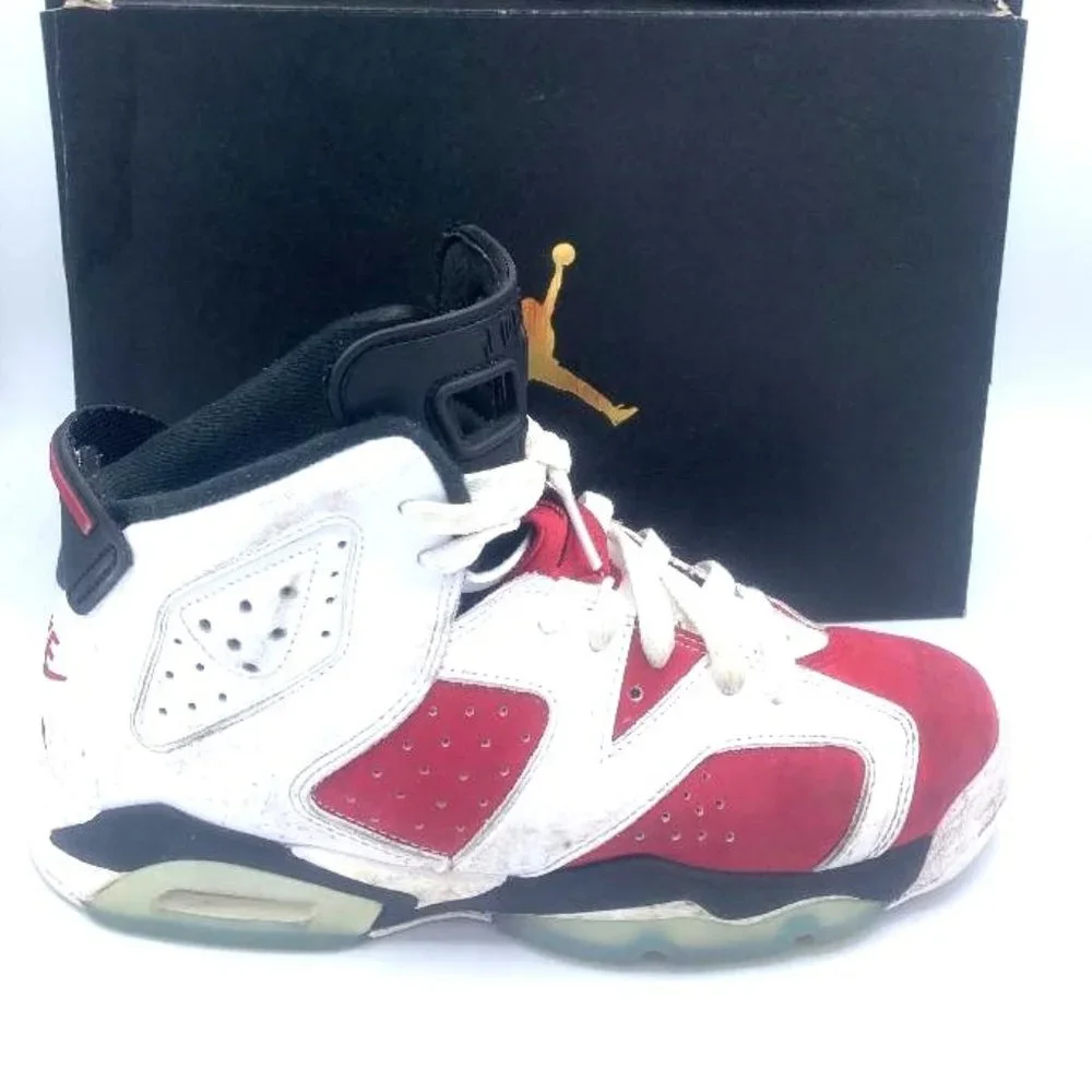 Air Jordan 6 Retro 'Carmine' (2014) WOMENS - Size8 - 384664 160 - Picture 9 of 9